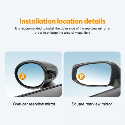 🚗Suction Cup Car Convex Blind Spot Mirror🔍