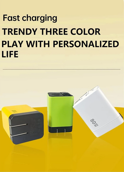🎁Last Day Promotion 49% OFF✨- 3 in 1 Charger Retractable 80W MAX Fast