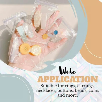 ✨👑Transparent Jewellery Storage Book Set