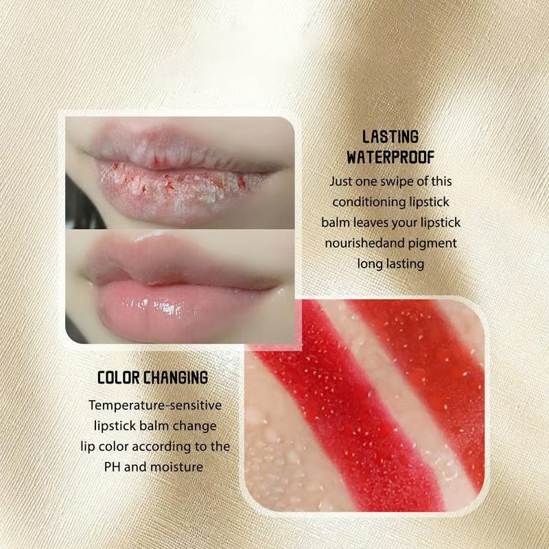 💋 Experience Luxurious Lips - ✨Transferproof Color-Changing Lipstick💄 Color Alchemy 💋 Auto-Tints on Contact!